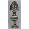 Image 1 : Antique Egyptian Silver Cosmetic Container / Appli