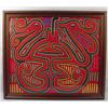 Image 1 : Kuna Indian Mola From San Blas Islands - Framed - 