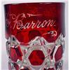 Image 4 : 1893 Chicago World'S Fair Ruby Flash Souvenir Glas