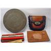 Image 2 : Lot Of Misc. Treasures - Incl. Vintage Tooled Leat