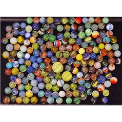 Lot Of Vintage Marbles Incl. Shooters