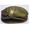 Image 1 : Antique Eqyptian Scarab W/ Hieroglyphic Base - Sol