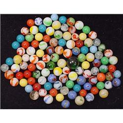 Lot Of Vintage Marbles