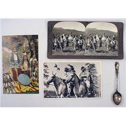 Lot Of Vintage Native American Indian Collectibles