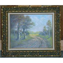 Original Painting On Cavas - Signed And Framed - S