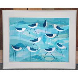 Ltd. Ed. Sauderlings Painting - Signed And Framed 