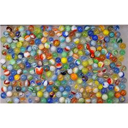 Lot Of Vintage Marbles Incl. Shooters