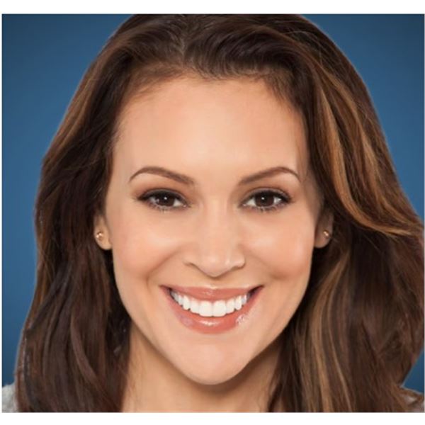 ALYSSA MILANO AUTOGRPAH SIGNING ITEMS IN BY APRIL 23