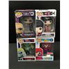 Image 1 : LOT OF 4 FUNKO POPS IN ORIGINAL PACKAGING