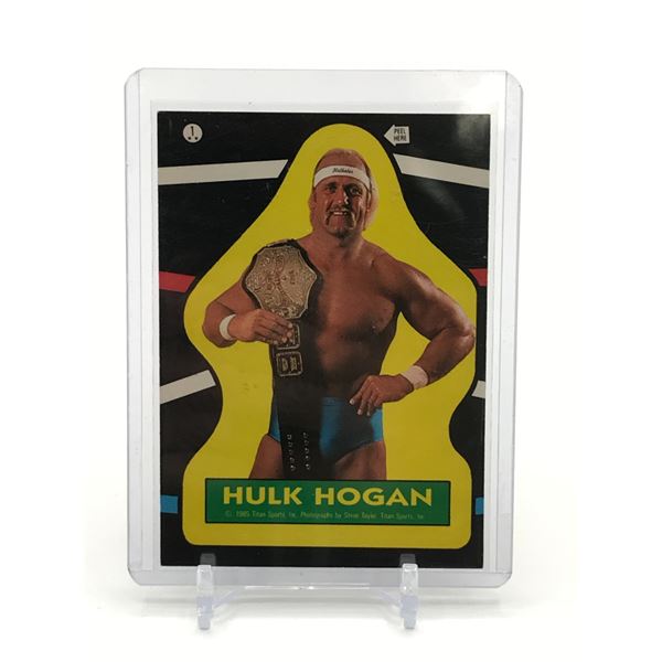 1986 TITAN SPORTS HULK HOGAN TRADING CARD