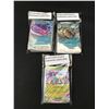 Image 1 : LOT OF 3 PACKS OF 30 POKEMON TCG DESTINED RIVALS TRADING CARDS