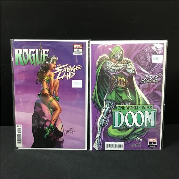 LOT OF 2 MARVEL VARIANT EDITION COMICS