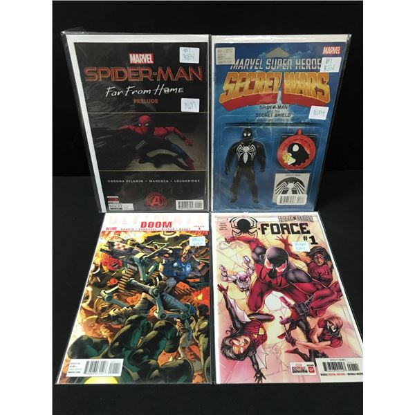 LOT OF 4 MARVEL COMICS - VARIOUS TITLES
