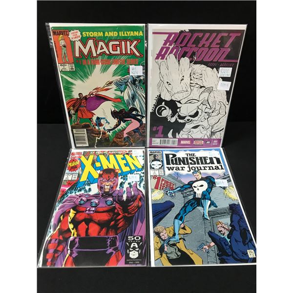 LOT OF 4 MARVEL #1 COMICS - VARIOUS TITLES