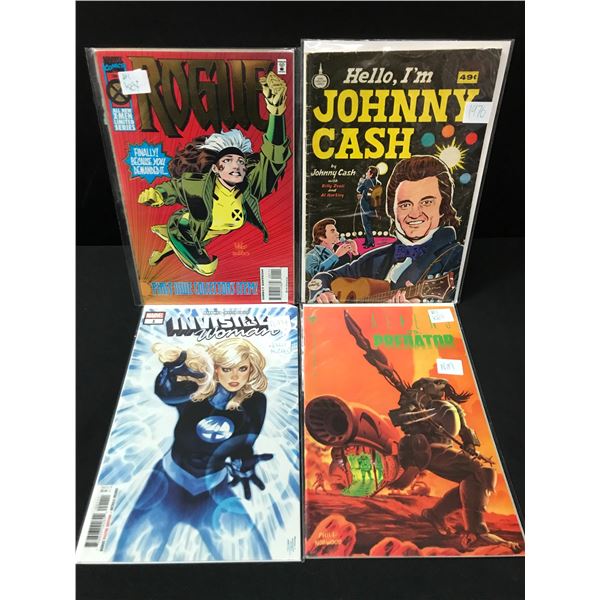 LOT OF 4 COMICS - INCLUDING 3 X #1'S - VARIOUS TITLES