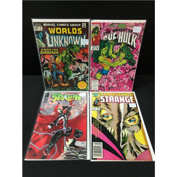 LOT OF 4 COMICS - VARIOUS TITLES