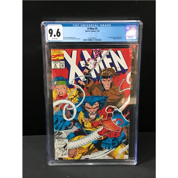 XMEN #4 - MARVEL COMICS - CGC GRADE 9.6