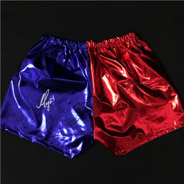 MARGOT ROBBIE SIGNED HARLEY QUINN SHORTS - KB COA