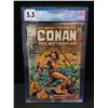 Image 1 : CONAN THE BARBARIAN #1 BY MARVEL COMICS - CGCG GRADE 5.5