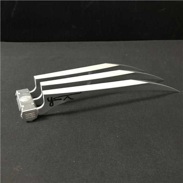 HUGH JACKMAN SIGNED WOLVERINE CLAWS - KB COA