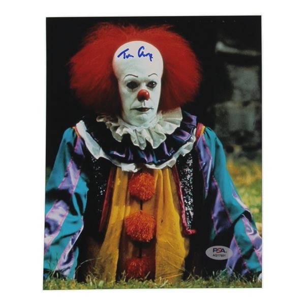 TIM CURRY SIGNED IT 8X10 - PSA COA