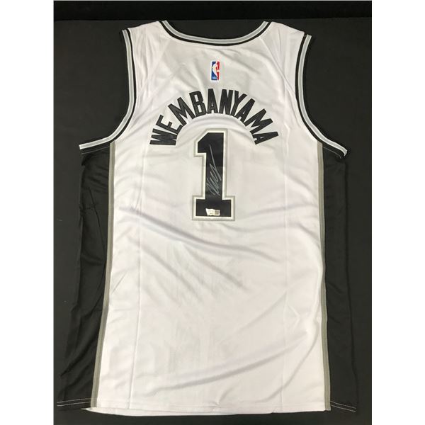 VICTOR WEMBANYAMA SIGNED SAN ANTONIO SPURS CUSTOM JERSEY - ACE COA