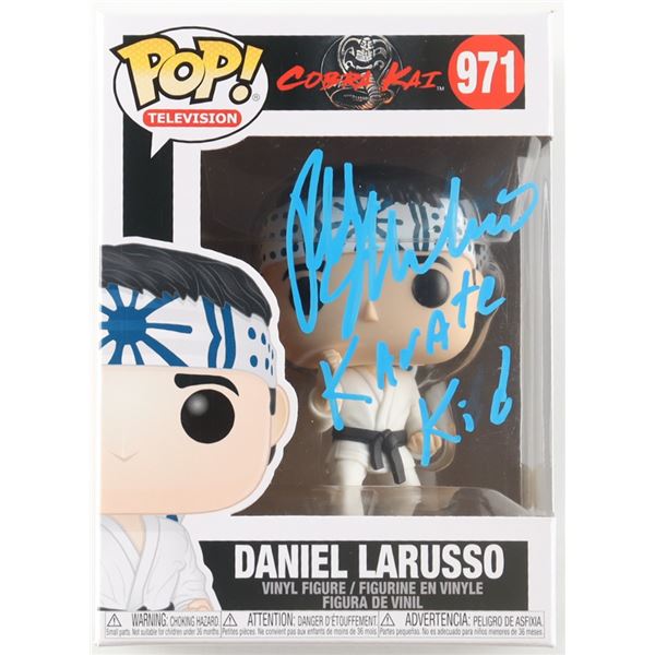 RALPH MACCHIO SIGNED KARATE KID FUNKO POP - JSA COA