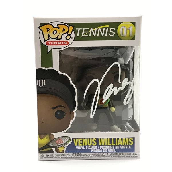 VENUS WILLIAMS SIGNED FUNKO POP - ACE COA