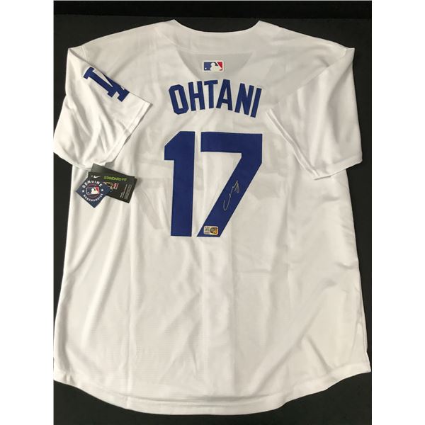 SHOHEI OHTANI SIGNED LOS ANGELES DODGERS CUSTOM JERSEY - ELITE SPORTS COA