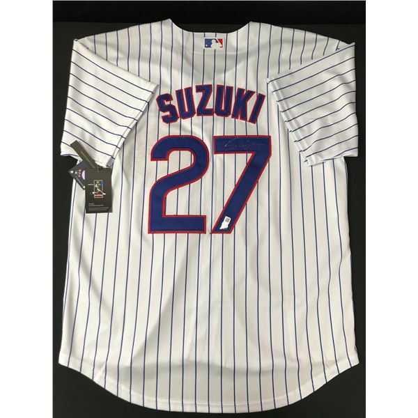 SEIYA SUZUKI SIGNED CHICAGO CUBS CUSTOM JERSEY - ACE COA