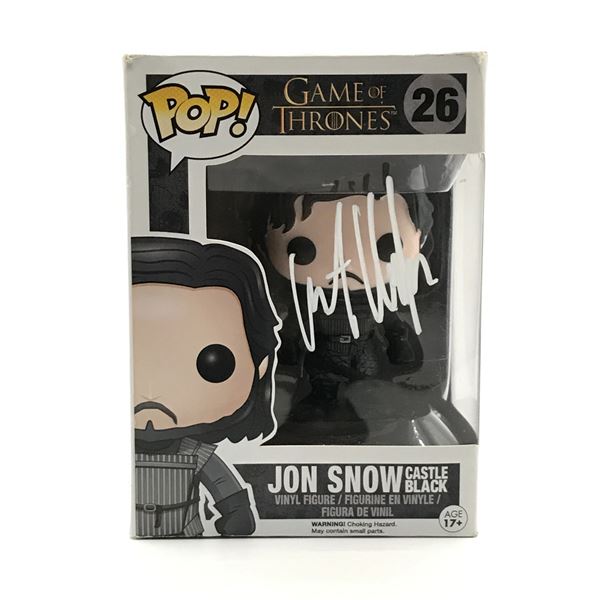 KIT HARRINGTON SIGNED JON SNOW FUNKO POP - KB COA