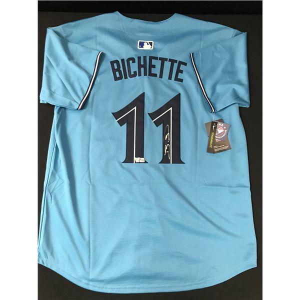 BO BICHETTE SIGNED TORONTO BLUE JAYS CUSTOM JERSEY - ACE COA