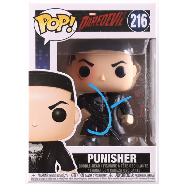 JON BERNTHAL SIGNED PUNISHER FUNKO POP - BECKETT COA