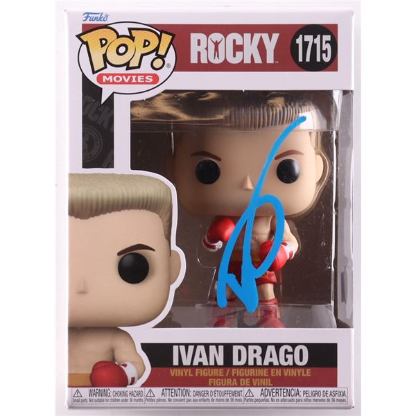 DOLPH LUNDGREN SIGNED IVAN DRAGO ROOKY FUNKO POP - BECKETT COA