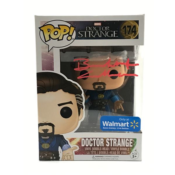 BENEDICT CUMBERBATCH SIGNED DOCTOR STRANGE FUNKO POP - KB COA