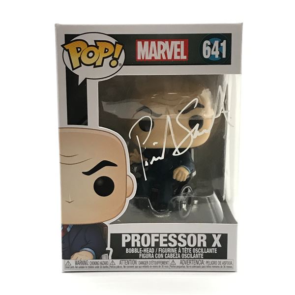 PATRICK STEWART SIGNED PROFESSOR X XMEN FUNKO POP - KB COA