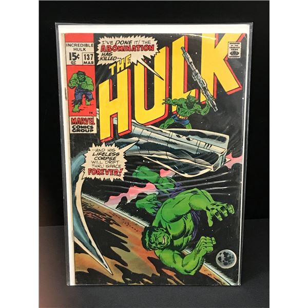 THE HULK #137 - MARVEL COMICS