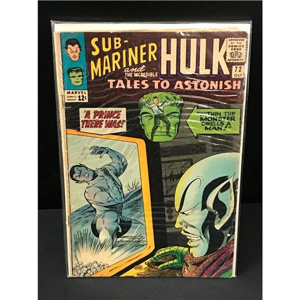 TALES TO ASTONISH #72 - MARVEL COMICS