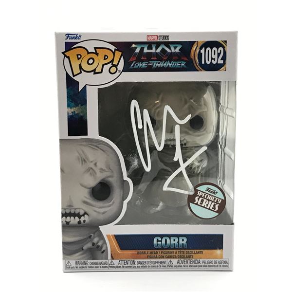 CHRISTIAN BALE SIGNED GORR FUNKO POP - KB COA