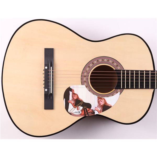 SABRINA CARPENTER SIGNED ACOUSTIC GUITAR - JSA COA