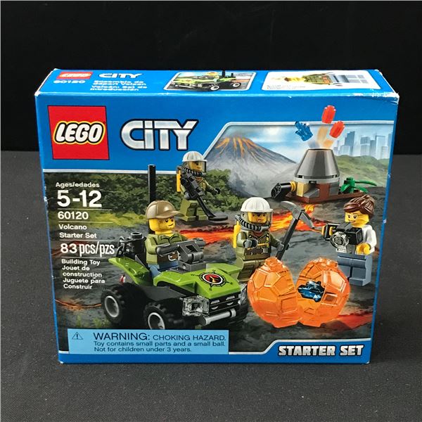 SEALED LEGO 60120 VOLCANO STARTER SET