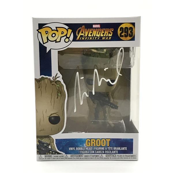 VIN DIESEL SIGNED GROOT FUNKO POP - KB COA