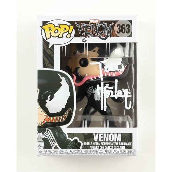 TODD MCFARLANE SIGNED VENOM FUNKO POP - PSA COA