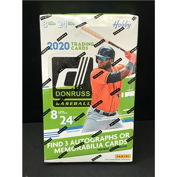 SEALED 2020 DONRUSS BASEBALL HOBBY BOX