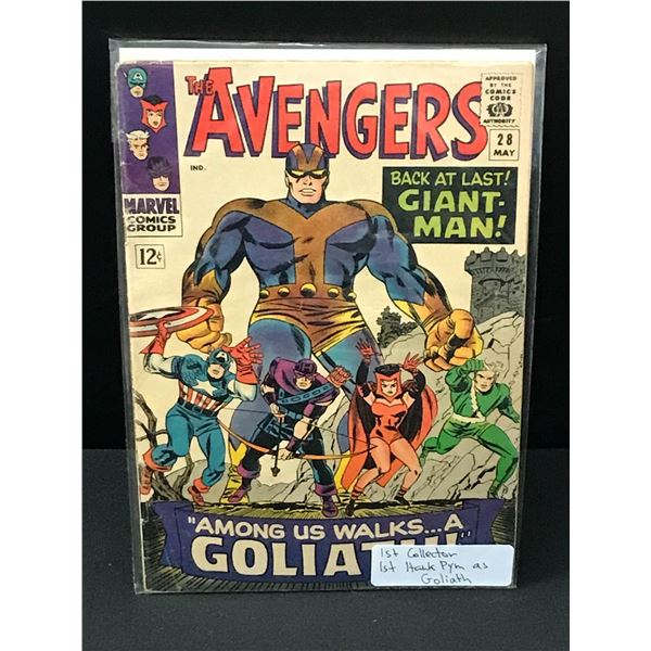 THE AVENGERS #28 1ST COLLECTOR - MARVEL COMICS