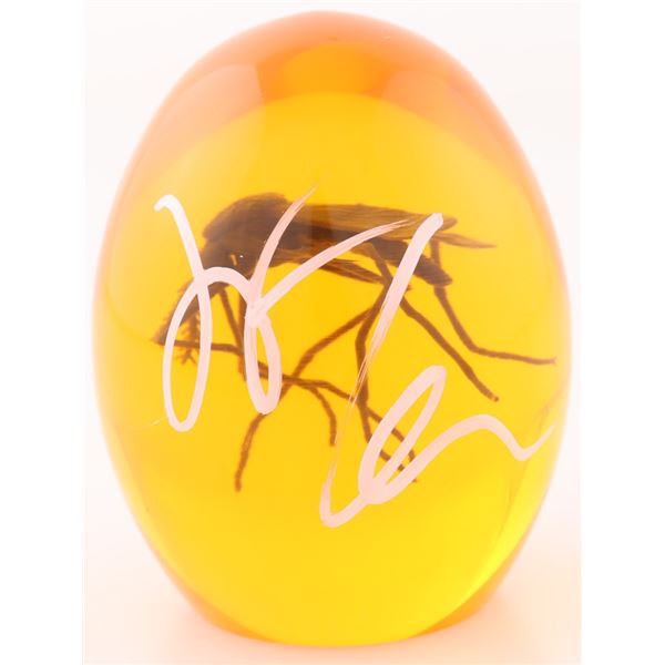 JEFF GOLDBLUM SIGNED JURASSIC PARK EGG - JSA COA