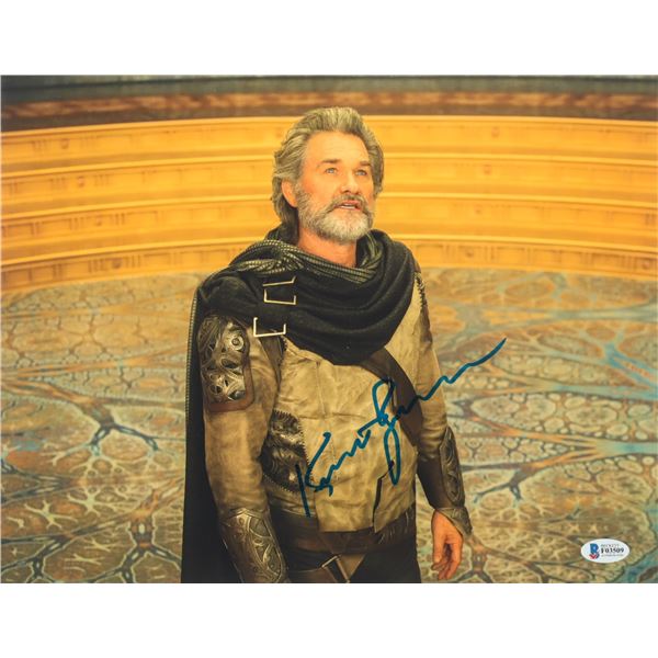 KURT RUSSEL SIGNED 8X10 - BECKETT COA