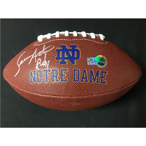 SEAN ASTIN SIGNED RUDY NOTRE DAME FOOTBALL - WWOC COA