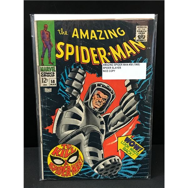MARVEL COMICS THE AMAZING SPIDER-MAN NO.58