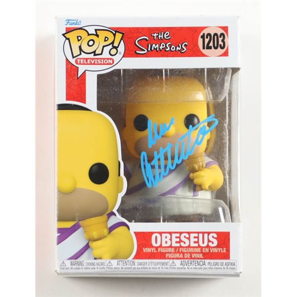 DAN CASTELLANATA SIGNED OBESEUS SIMPSONS FUNKO POP - JSA COA